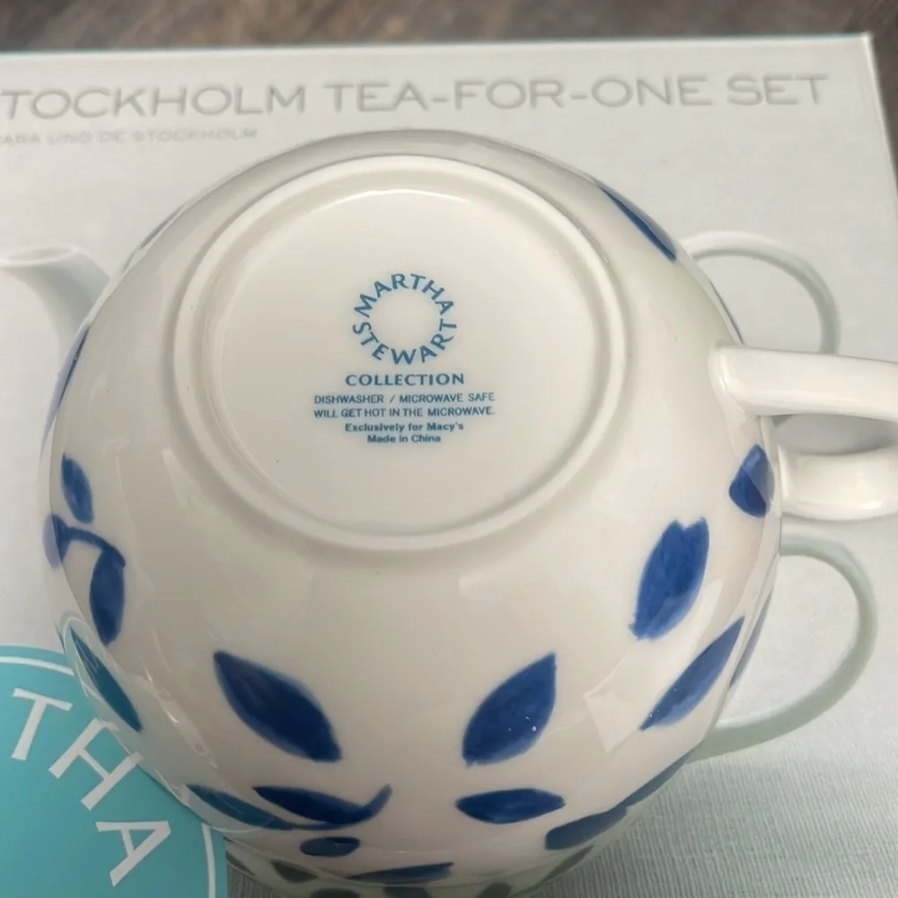 Marta Steward tea for one set